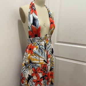 Multi Color Floral Dress
